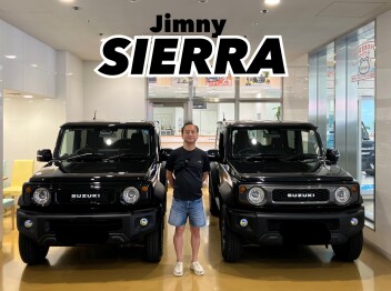 ジムニーシエラ納車させていただきました。